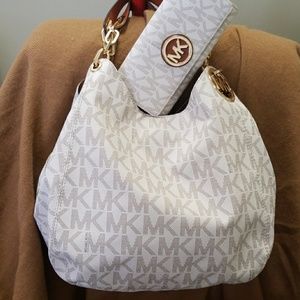 MK purse with wallet